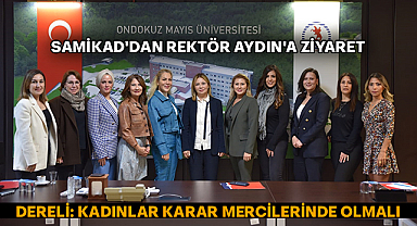 SAMİKAD'dan Rektör Aydın'a Ziyaret