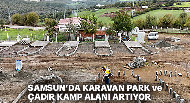Samsun'da Karavan Park Ve Çadır Kamp Alanı Artıyor