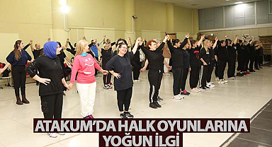 Atakum'da Halk Oyunlarına Yoğun İlgi