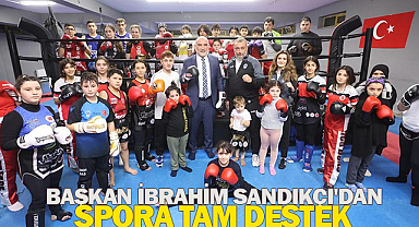 Başkan İbrahim Sandıkçı'dan Spora Tam Destek 