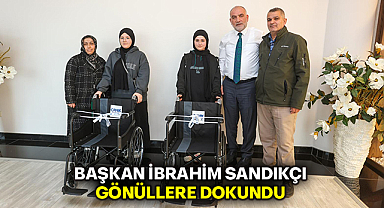 Başkan İbrahim Sandıkçı Gönüllere Dokundu 