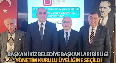 Başkan İkiz Belediye Başkanları Birliği Yönetim Kurulu Üyeliğine Seçildi