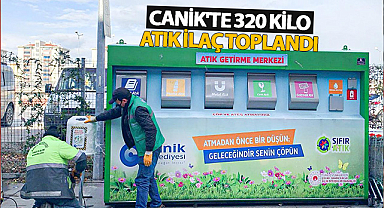 Canik'te 320 Kilo Atık İlaç Toplandı 