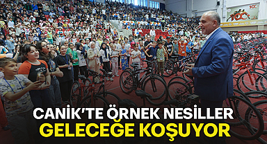 Canik’te Örnek Nesiller Geleceğe Koşuyor