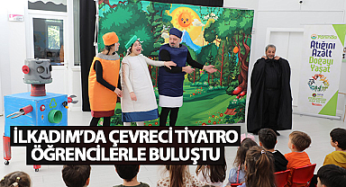 İlkadım’da Çevreci Tiyatro Öğrencilerle Buluştu