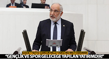 Karaman: “Gençlik ve Spor Geleceğe Yapılan Yatırımdır!”
