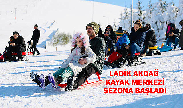 Ladik Akdağ Kayak Merkezi Sezona Başladı