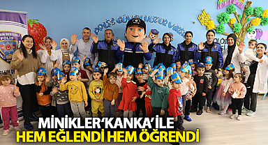 Minikler ‘Kanka’ İle Hem Eğlendi Hem Öğrendi