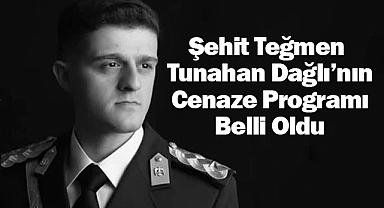 Samsunlu Şehit Teğmen Tunahan Dağlı'nın Cenaze Programı Belli Oldu