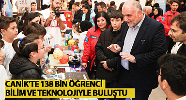 Canik'te 138 Bin Öğrenci Bilim ve Teknolojiyle Buluştu