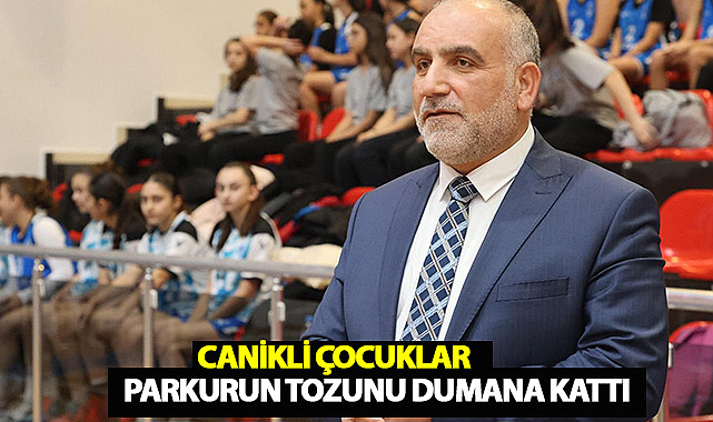 Canikli Çocuklar Parkurun Tozunu Dumana Kattı