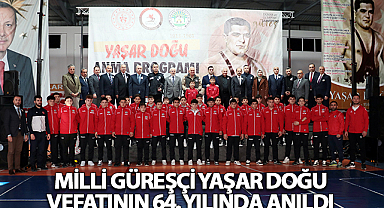 Milli Güreşçi Yaşar Doğu, Vefatının 64. Yılında Anıldı