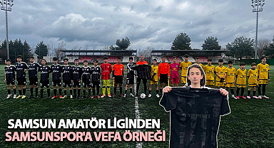 Samsun Amatör Liginden Samsunspor'a Vefa Örneği