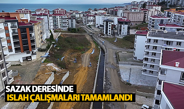 Samsun Deresi’nde Islah Çalışmaları Tamamlandı