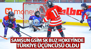 Samsun Gsim Sk Buz Hokeyinde Türkiye Üçüncüsü Oldu