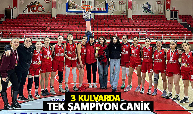 3 Kulvarda Tek Şampiyon Canik