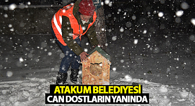Atakum Belediyesi Can Dostların Yanında