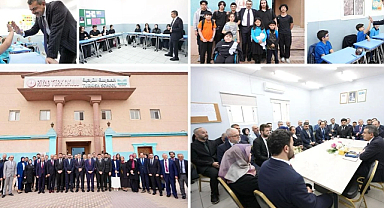 Bakan Tekin, Suudi Arabistan'da Türk Okulunu Ziyaret Etti