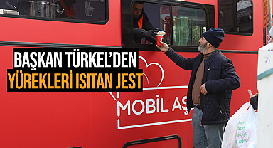 Başkan Türkel'den Yürekleri Isıtan Jest