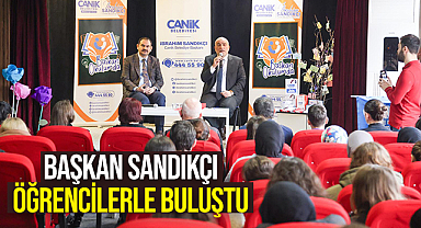 Başkan Sandıkçı Öğrencilerle Buluştu