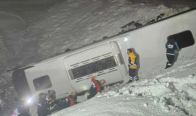 Bingöl’de Yolcu Otobüsü Devrildi: 4 ölü, 35 Yaralı