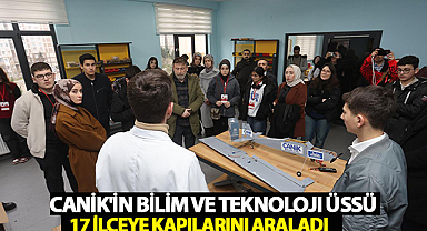 Canik'in Bilim ve Teknoloji Üssü 17 İlçeye Kapılarını Araladı