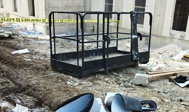 Çorum'da Vinç Düştü: 1 İşçi Öldü, 1 İşçi Yaralı