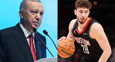 Cumhurbaşkanı Erdoğan'dan Alperen Şengün'e Tebrik