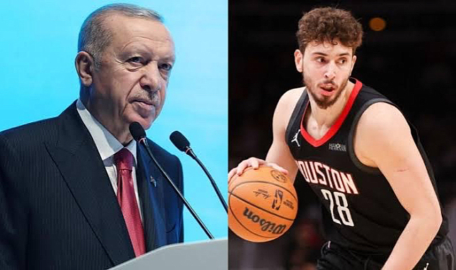 Cumhurbaşkanı Erdoğan'dan Alperen Şengün'e Tebrik