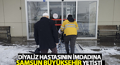 Diyaliz Hastasının İmdadına Samsun Büyükşehir Yetişti