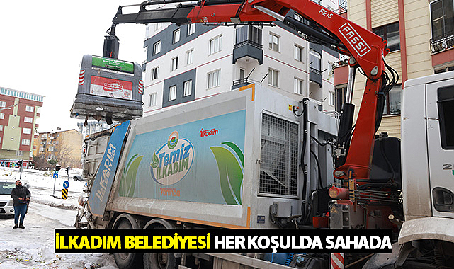 İlkadım Belediyesi Her Koşulda Sahada