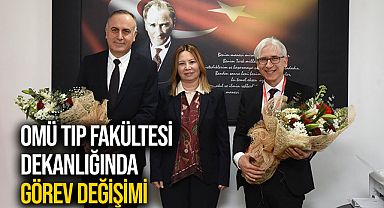 Omü Tıp Fakültesi Dekanlığında Görev Değişimi