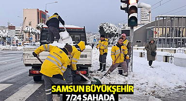 Samsun Büyükşehir 7/24 Sahada