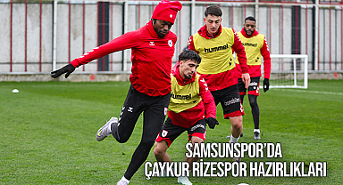 Samsunspor'da Çaykur Rizespor Hazırlıkları