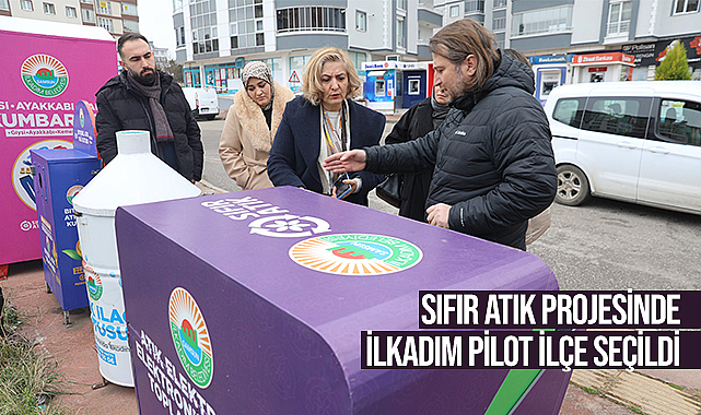 Sıfır Atık Projesinde İlkadım Pilot İlçe Seçildi