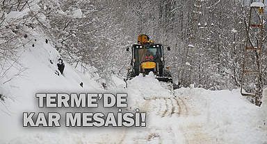 Terme’de Kar Mesaisi!