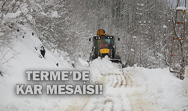 Terme’de Kar Mesaisi!