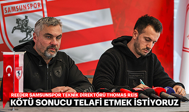 Thomas Reis: Kötü Sonucu Telafi Etmek İstiyoruz