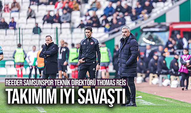 Thomas Reis: Takımım İyi Savaştı