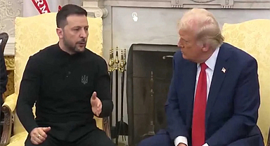 Trump ve Zelenski görüşmesinde sert tartışma