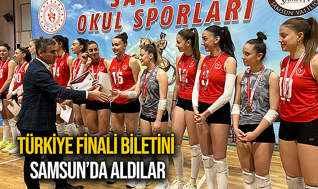 Türkiye Finali Biletini Samsun’da Aldılar