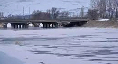 Türkiye’nin En Uzun Nehri Kızılırmak Kısmen Dondu!