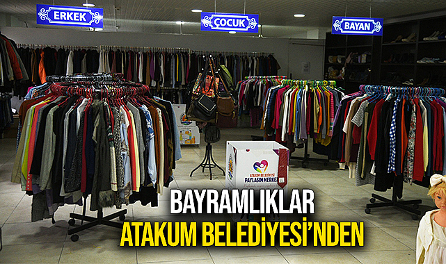 Bayramlıklar Atakum Belediyesi’nden