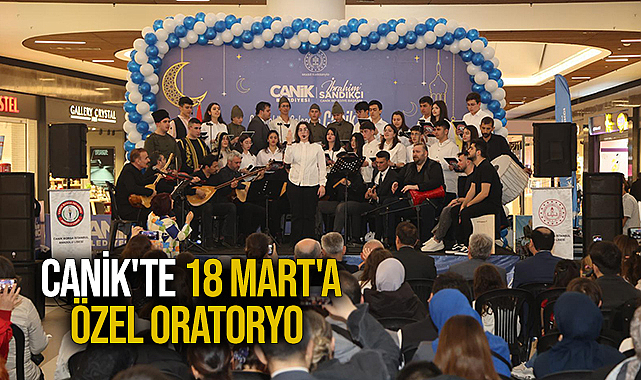 Canik'te 18 Mart'a Özel Oratoryo