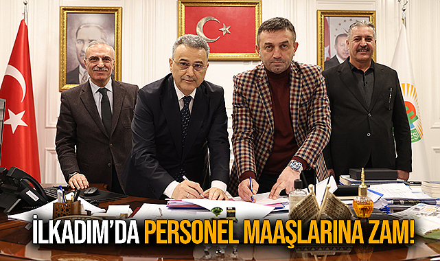 İlkadım'da Personel Maaşlarına Zam!