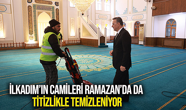İlkadım’ın Camileri Ramazan’da da Titizlikle Temizleniyor