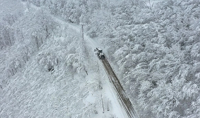 Ordu’da karın etkisi sürüyor: Ekipler mücadelede