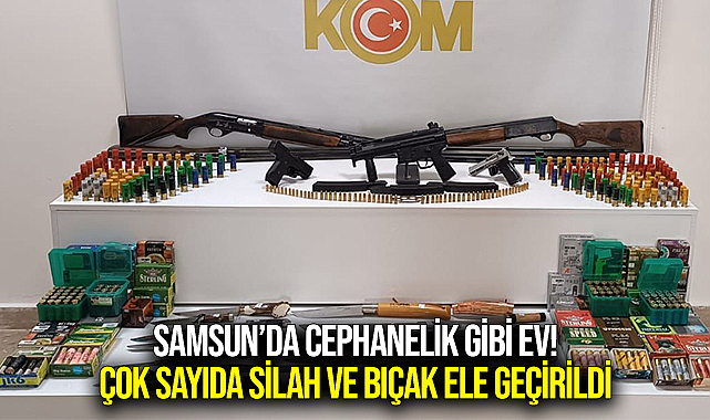 Samsun’da Cephanelik Gibi Ev
