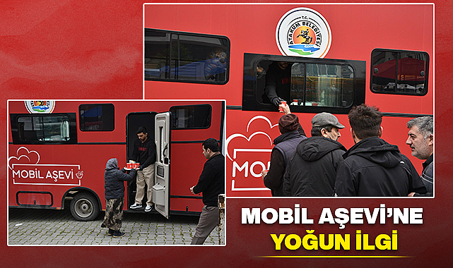 Atakum Belediyesi Mobil Aşevi’ne yoğun ilgi