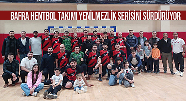 Bafra Hentbol Takımı Yenilmezlik Serisini Sürdürüyor!